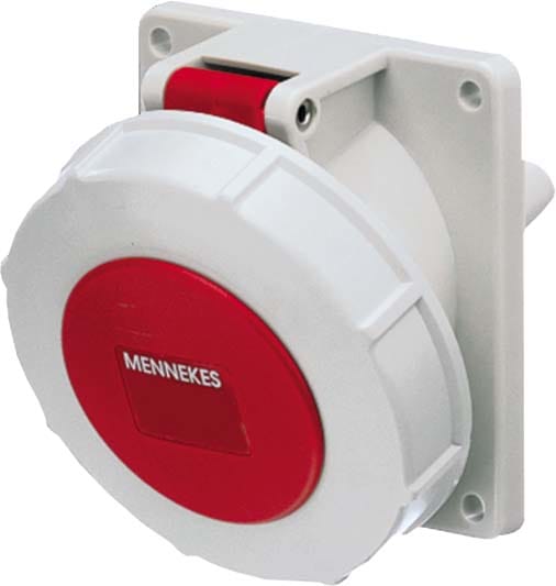 Mennekes ang.Panel Socket IP67 32A 4p 400V 6h