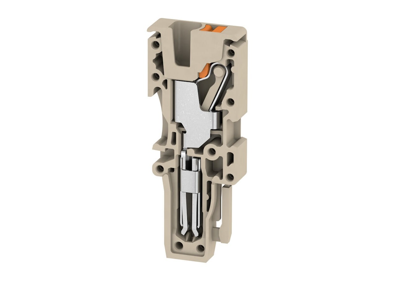 Weidmuller Plug 2.5 mm² Dark Beige
