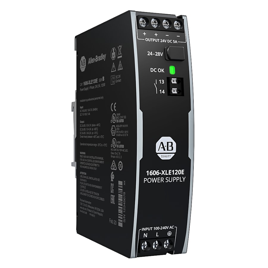 Allen-Bradley Allen Bradley Switched Mode Essential Power Supply 24V DC 5A