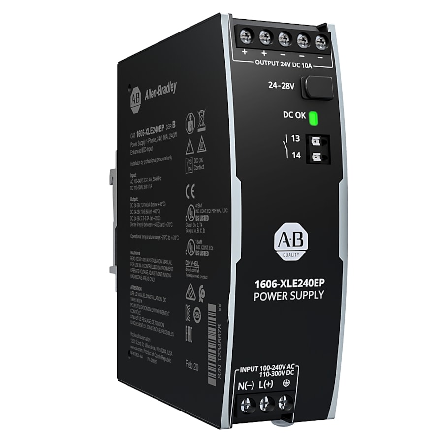 Allen-Bradley Allen Bradley Switched Mode Essential Power Supply 24V DC 10A