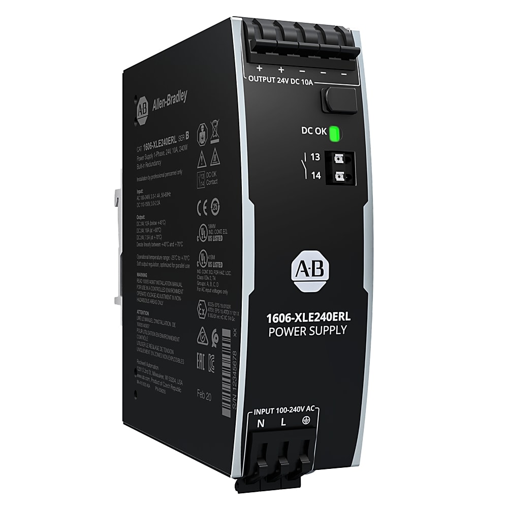 Allen-Bradley XLE Redundant Power Supply 240 W 24 V DC