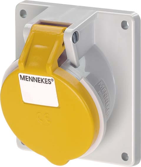 Mennekes ang.Panel Socket IP44 16A 3p 110V 4h Twi
