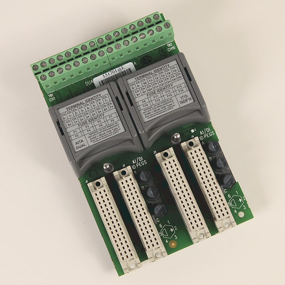 Allen-Bradley Redundant I/O,16 Point,Duplex,Analog In