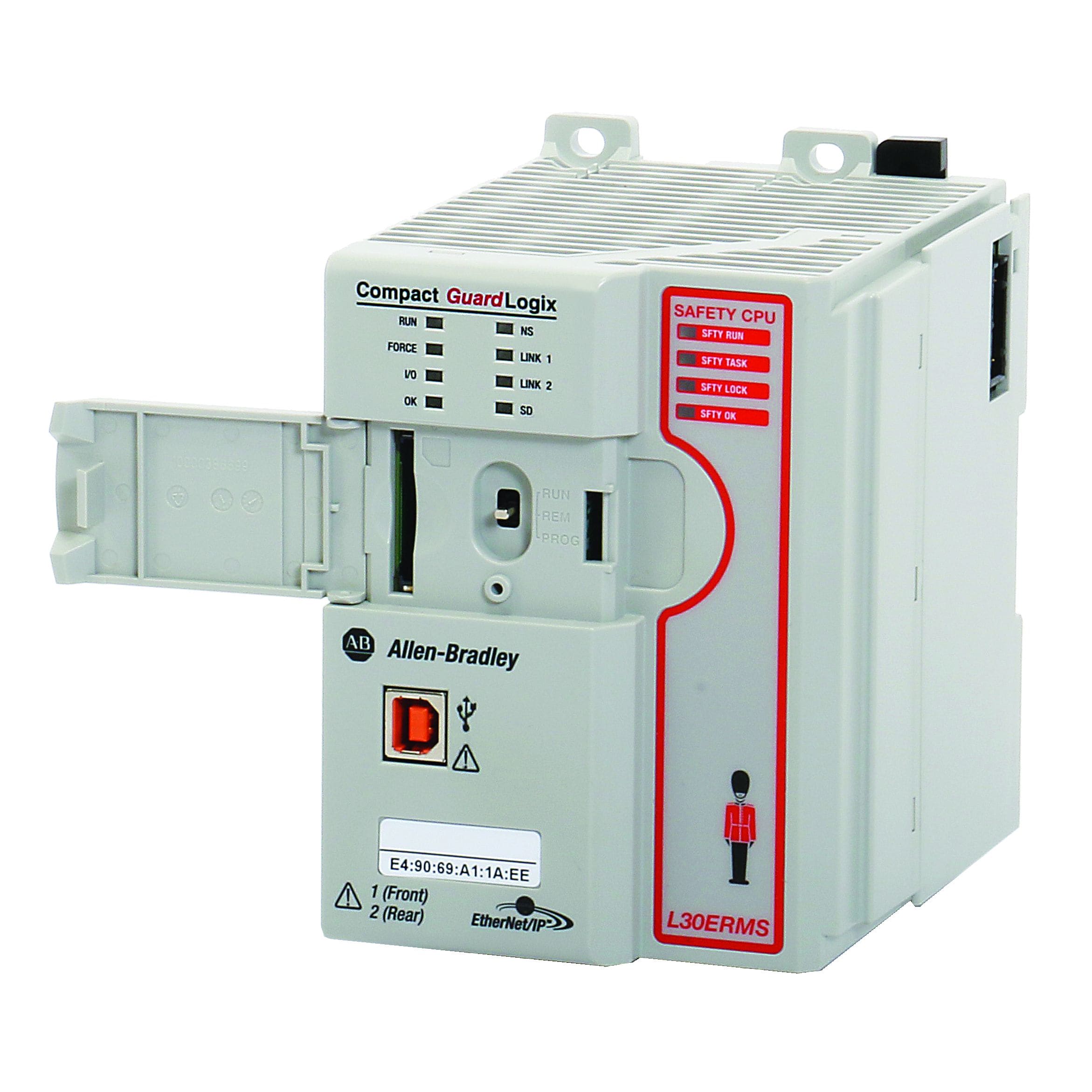 Allen-Bradley Compact GuardLogix Dual Ethernet 1MB