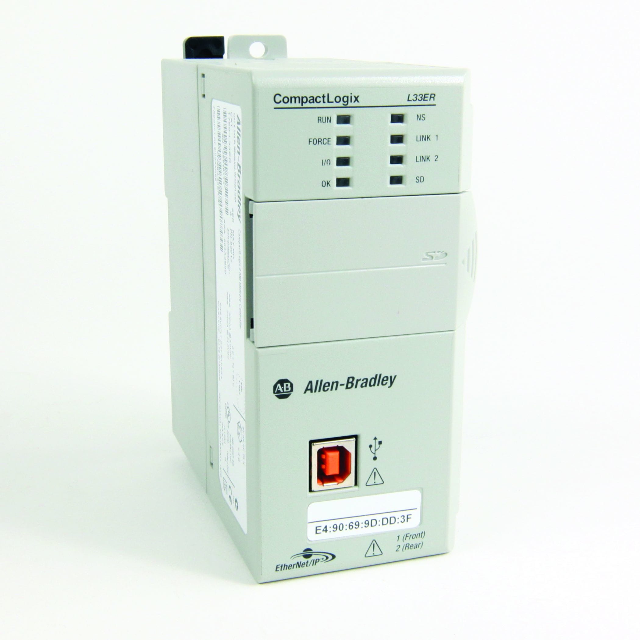 Allen-Bradley CompactLogix Dual Ethernet 2MB 16 I/O