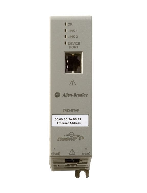 Allen-Bradley ETHERNET/IP DEVICE LEVEL RING E