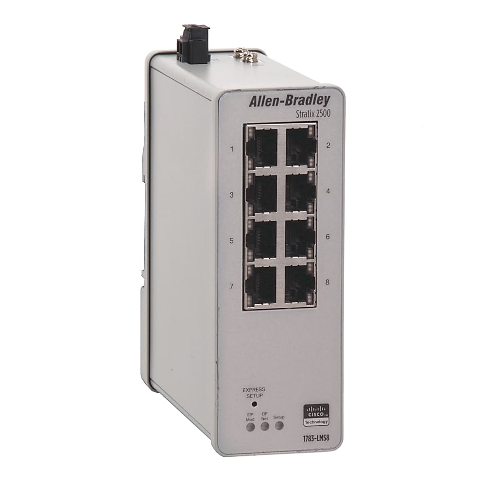 Allen-Bradley Stratix2500 8Port Lightly Managed Switch
