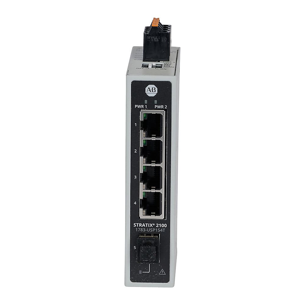 Allen-Bradley Stratix 2100 Unmanaged Ethernet Switch 4 100 Mb Copper 1 100 Mb SFP Slot