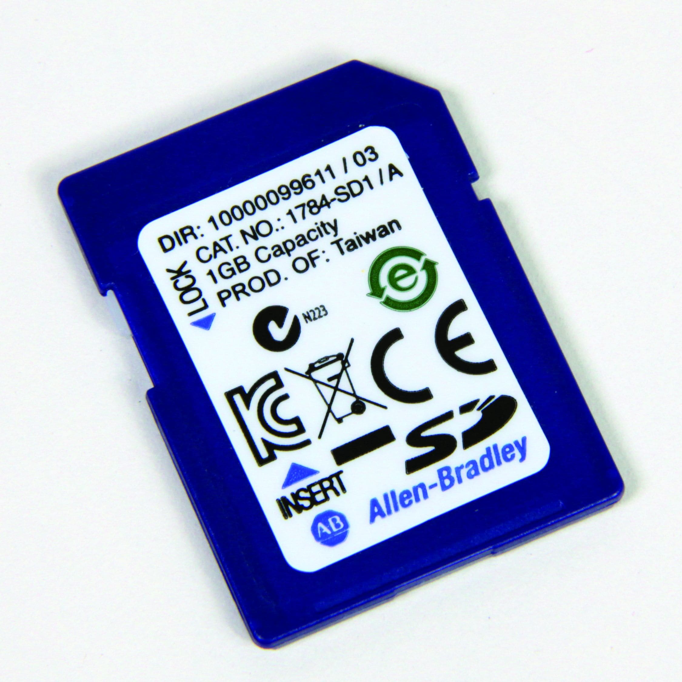 Allen-Bradley High Capacity Secure Digital Card