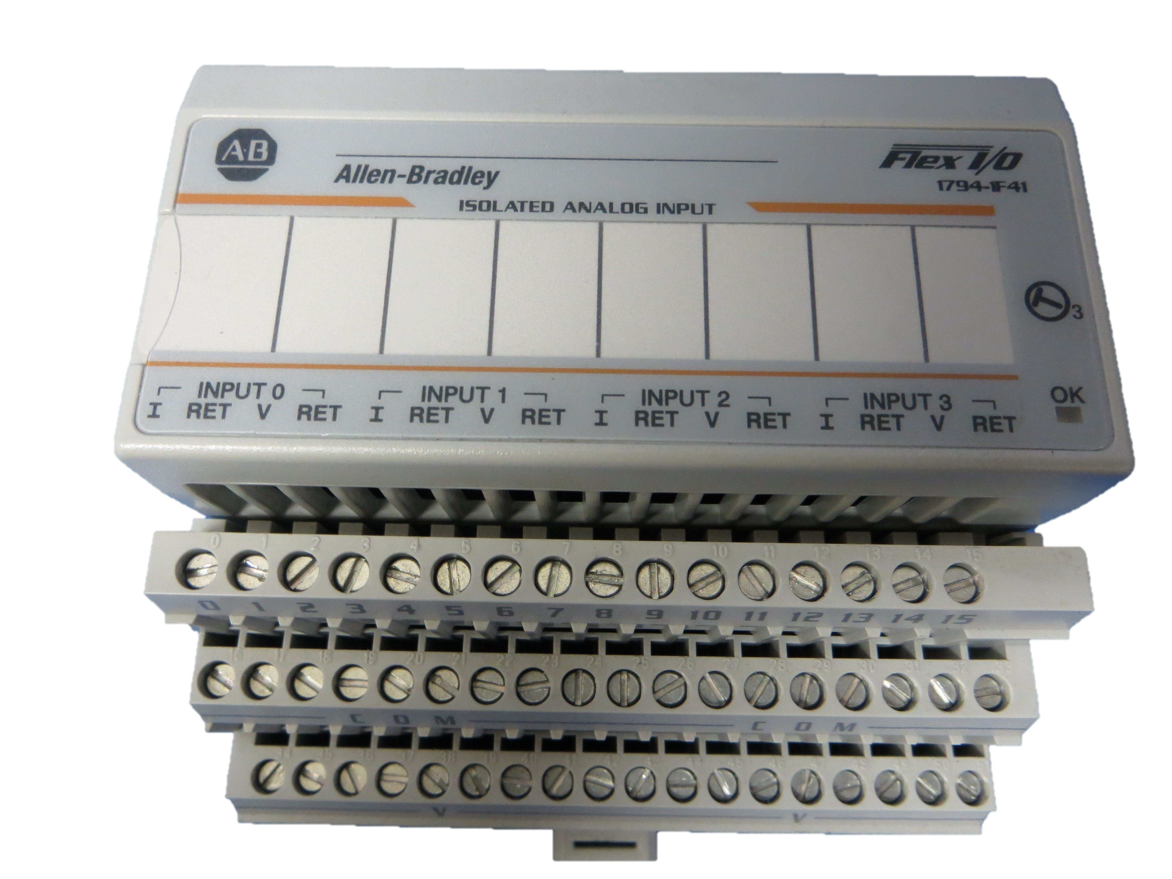 Allen-Bradley FLEX I/O ANALOG ISOL I/P 4 PTS I/V SELEC