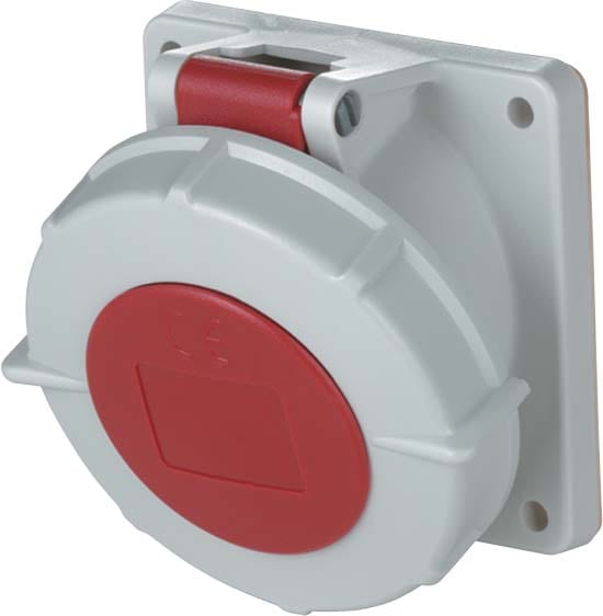 Mennekes - ang.Panel Socket IP67 32A 5p 400V 6h Twi