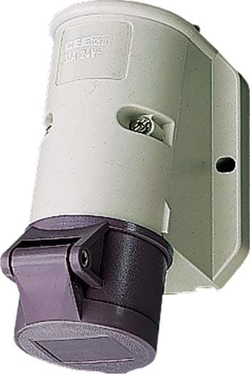 Mennekes Wall Socket IP44 16A 2p 20-25V