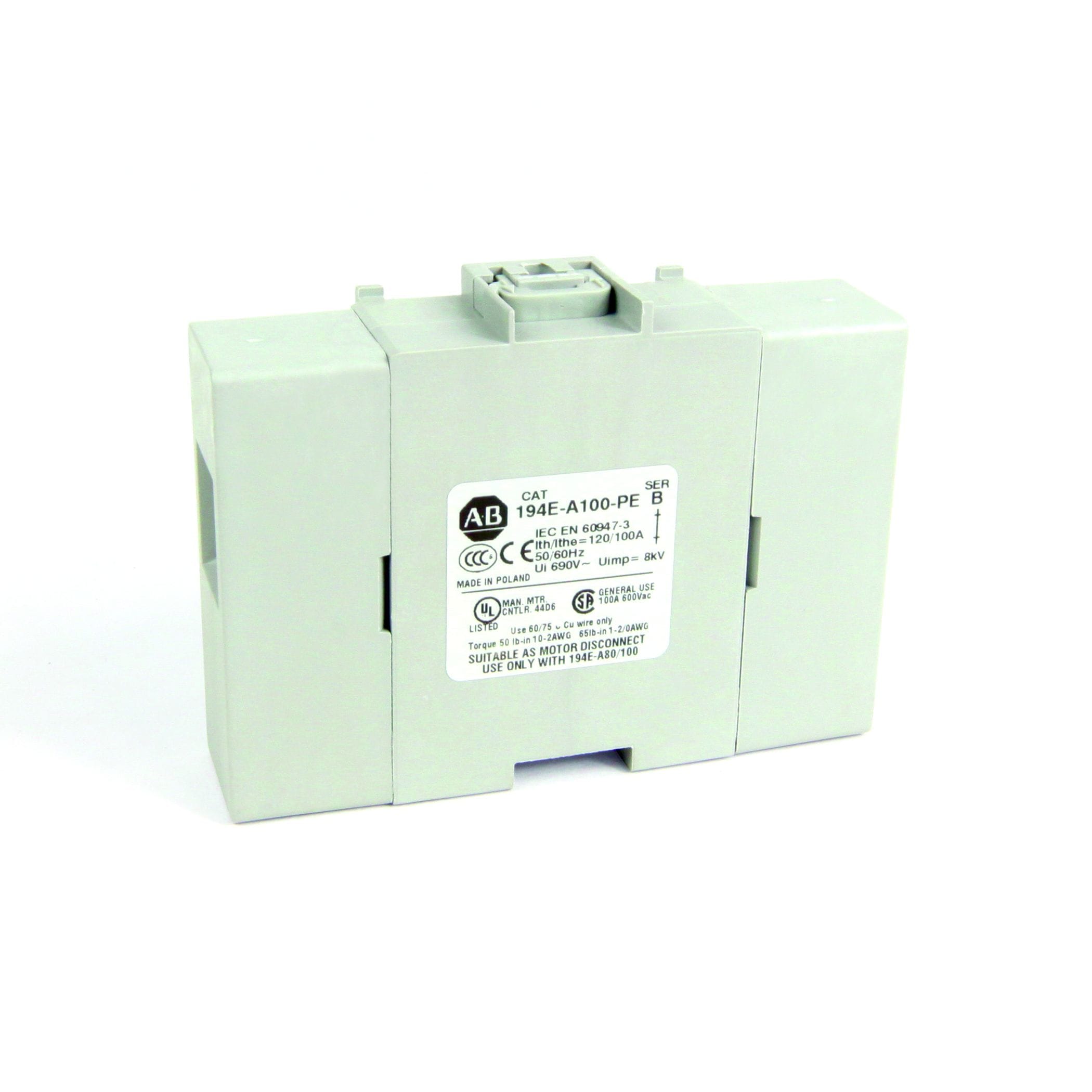 Allen-Bradley 80/100A EARTH TERM (BASE M/T)