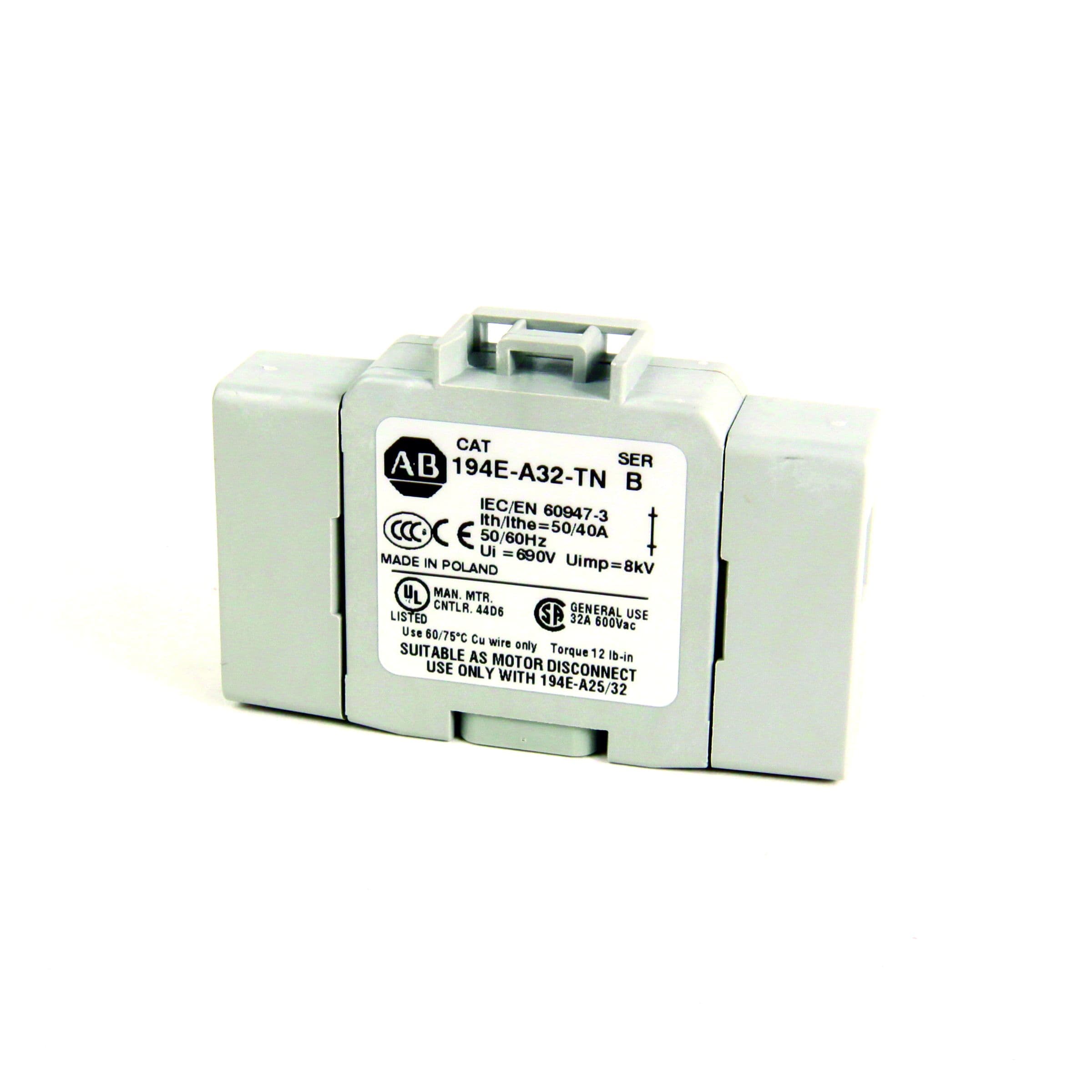 Allen-Bradley 25/32A (BASE M/T) NEUTRAL TERMINAL