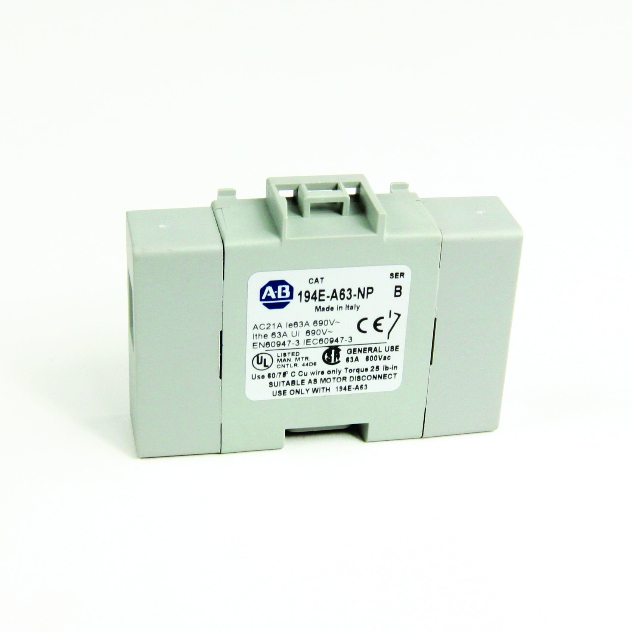 Allen-Bradley 63A FOURTH POLE BASE M/T