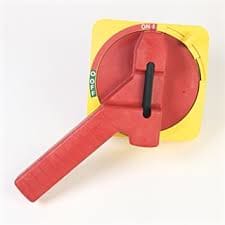 Allen-Bradley HANDLE+DEFEATER RED/YEL IP66 STD
