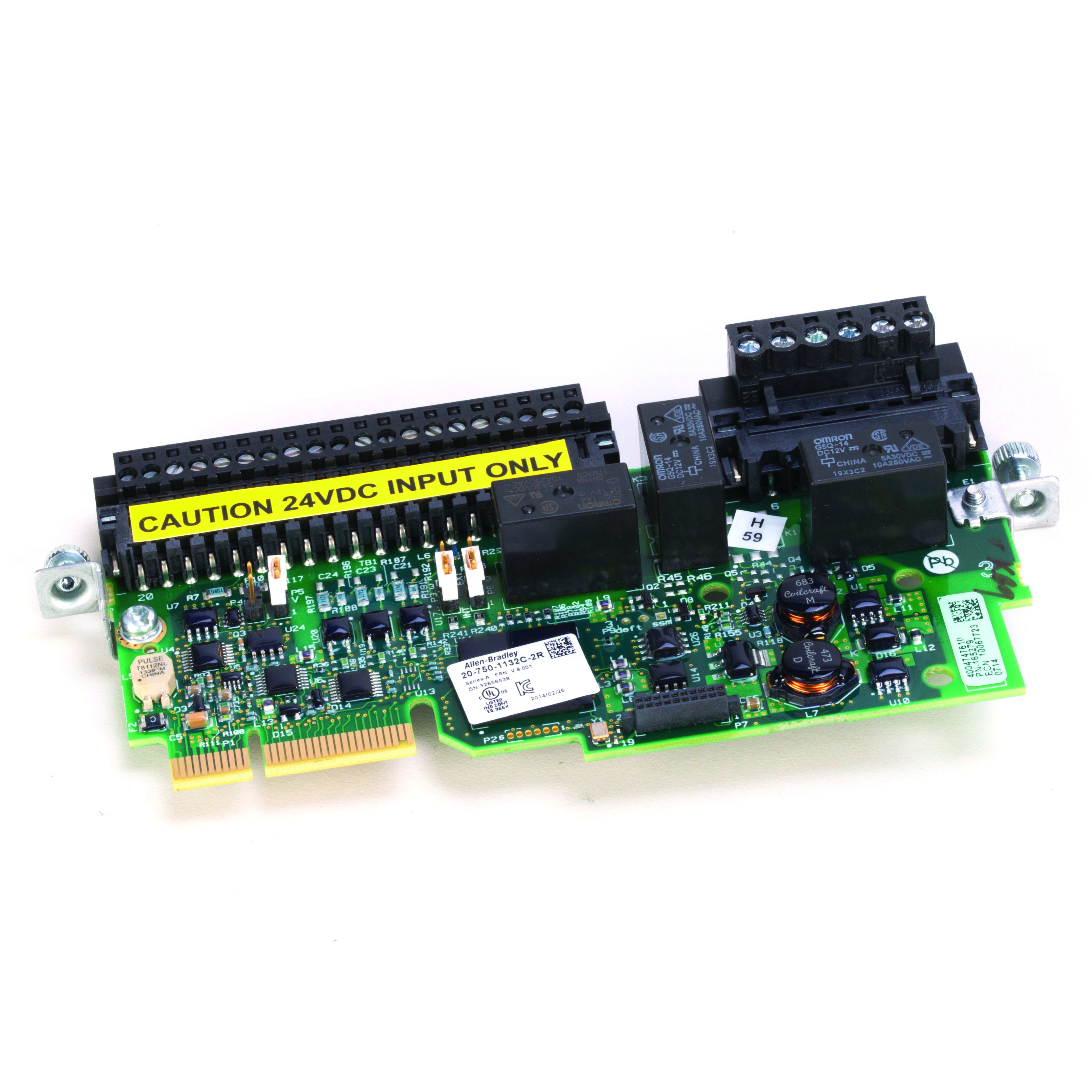 Allen-Bradley PF750 EIO Kit,24vdc, 2 Relay Output