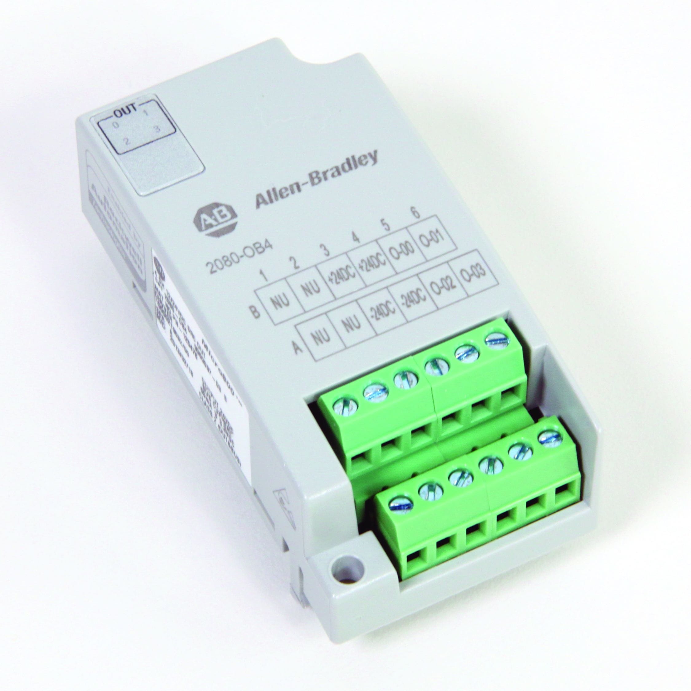 Allen-Bradley Micro800,4-pt Digital Out,12/24VDC
