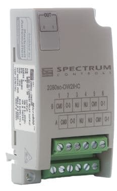 Spectrum Controls TWO CHANNEL HIGH CURRENT RELAY 10A