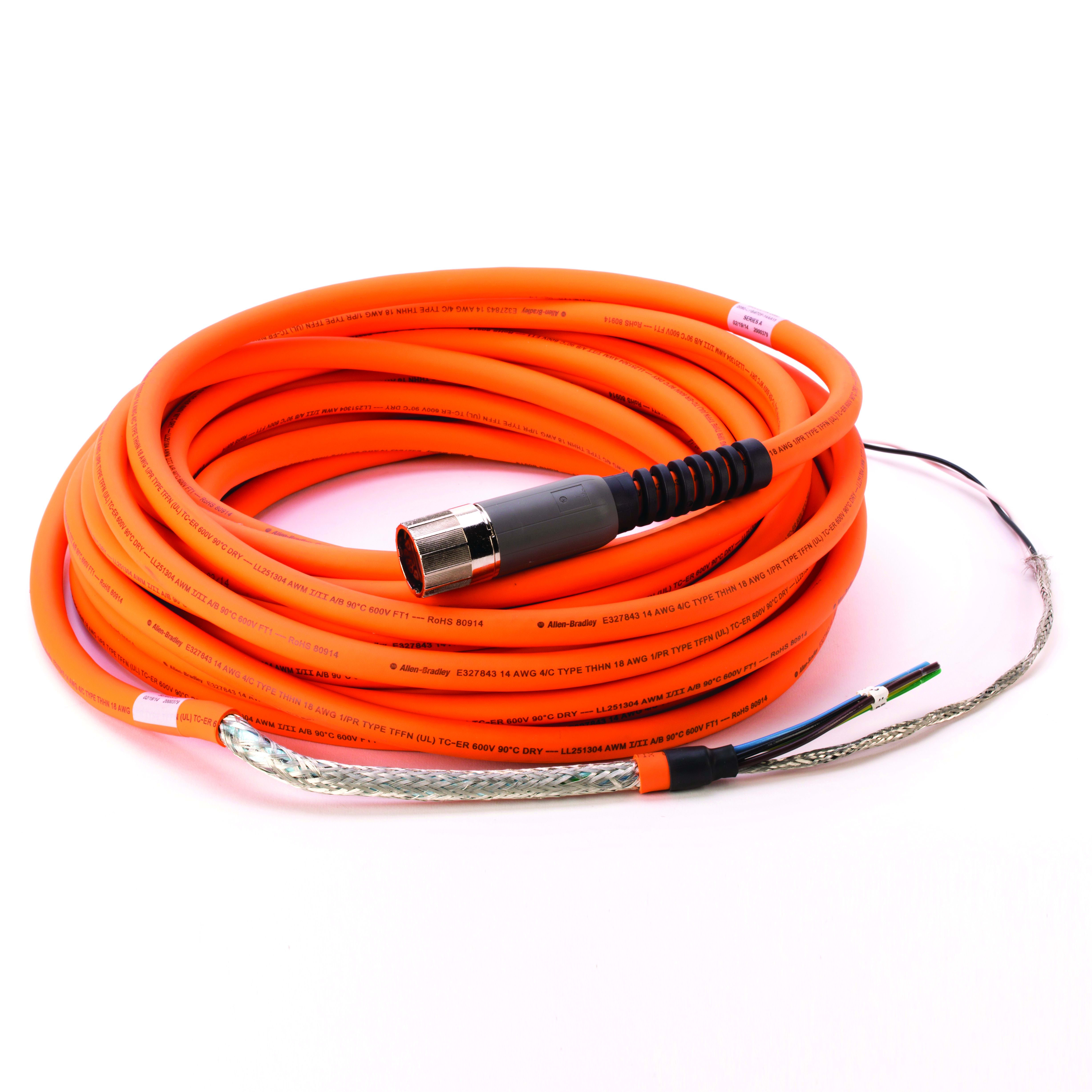 Allen-Bradley MP 12m Cable,14AWG Power,18AWG Brake