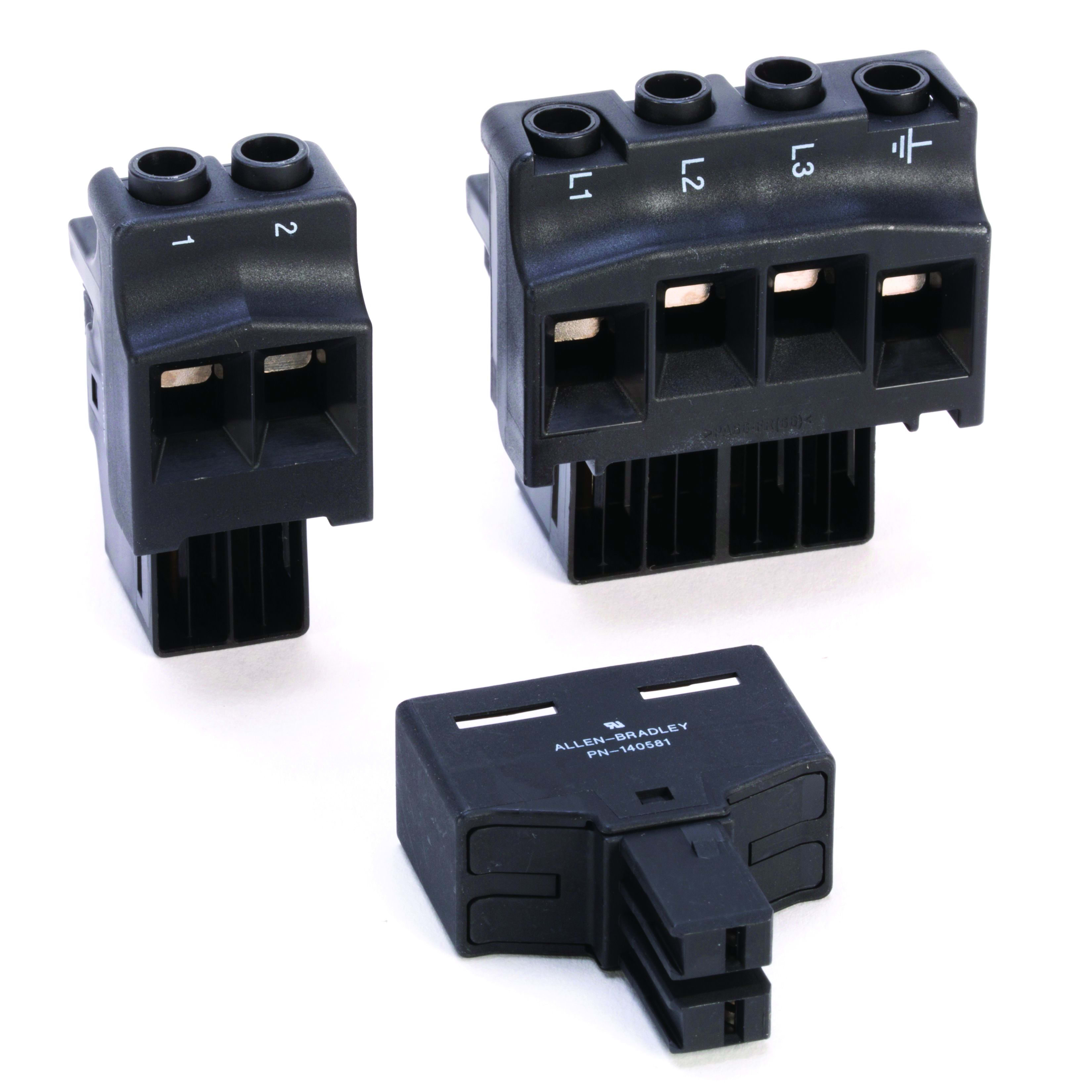 Allen-Bradley Kinetix 5500 Frame 1 and 2 connectors