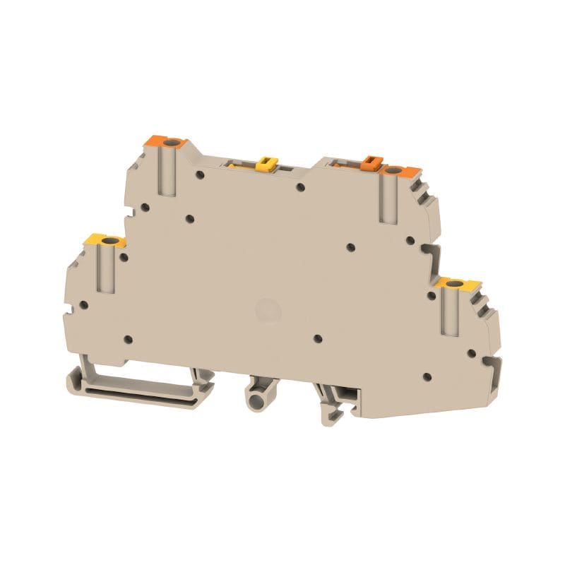 Weidmuller Test-Disconnect Terminal Screw Connection Dark Beige