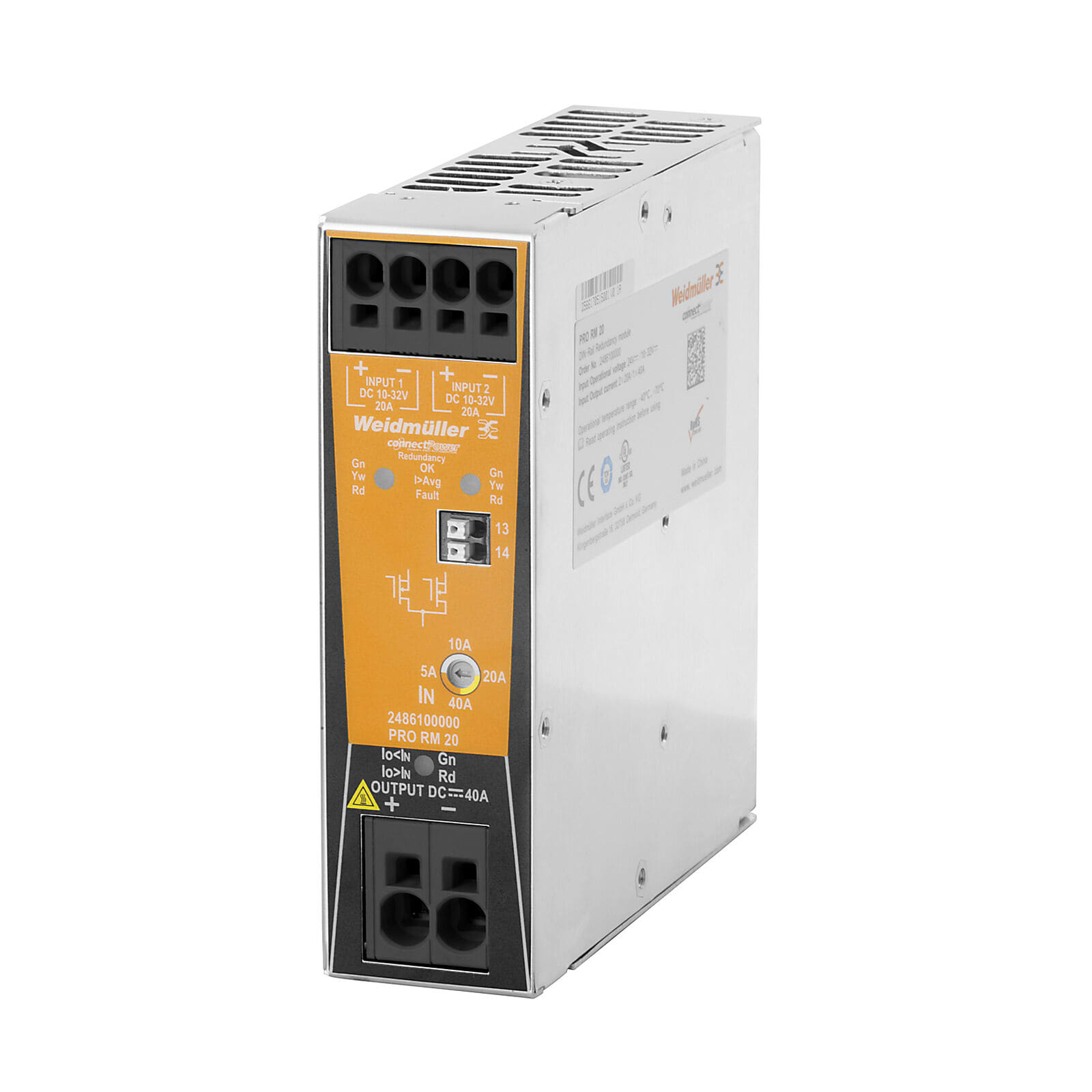 Weidmuller PRO Redundancy Module 24 V DC