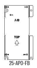 Allen-Bradley PowerFlex 520 Series Adaptor Plate