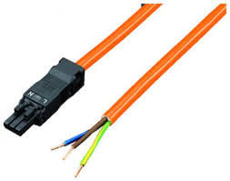 Rittal SZ Power supply 3 pole Orange 3000mm Pk5