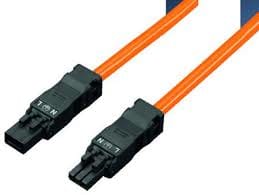 Rittal SZ Throughwiring 3pole Orange 1000mm 5pk