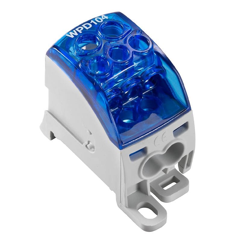 Weidmuller Potential Distributor Terminal Screw Connection Blue