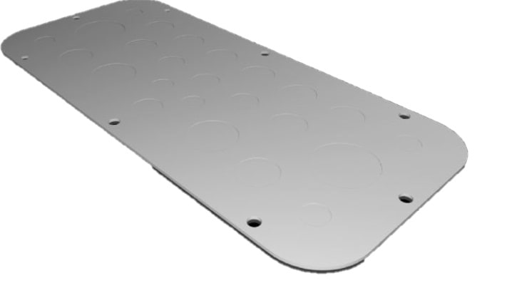 Rittal SZ Metal Gland Plate for AX Size 2