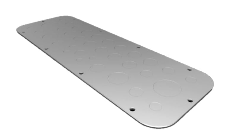 Rittal SZ Metal g/plate AX WD447x149mm size 7