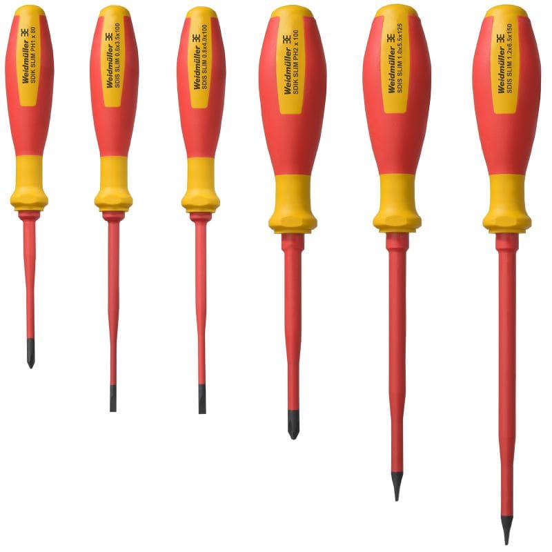 Weidmuller Slotted and Crosshead Screwdriver Set