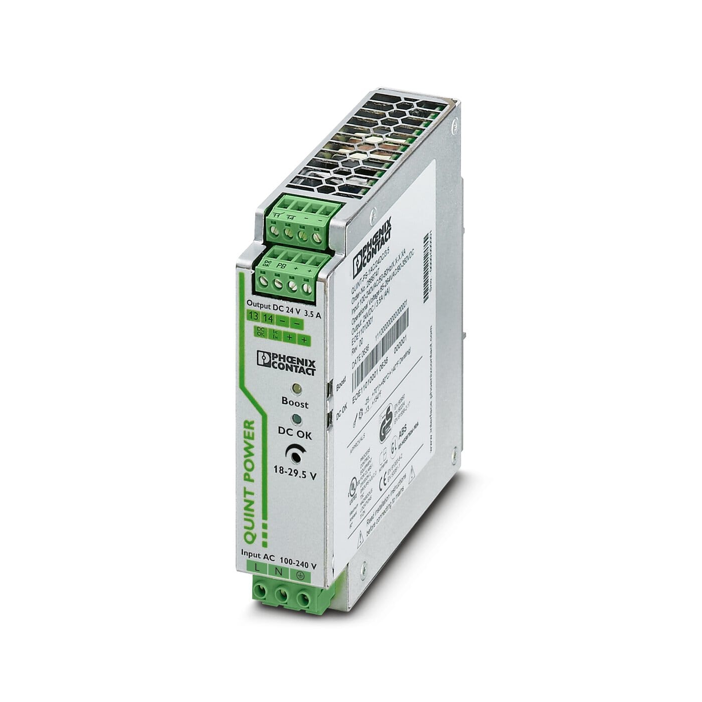 Phoenix Contact Phoenix Contact Quint Power Primary-switched Power Supply 24V DC 3.5A