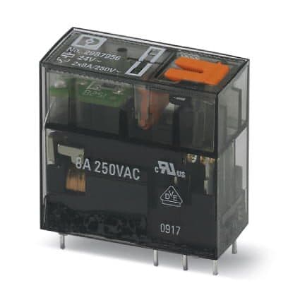 Phoenix Contact Single relay - REL-MR- 24AC/21-21/MS