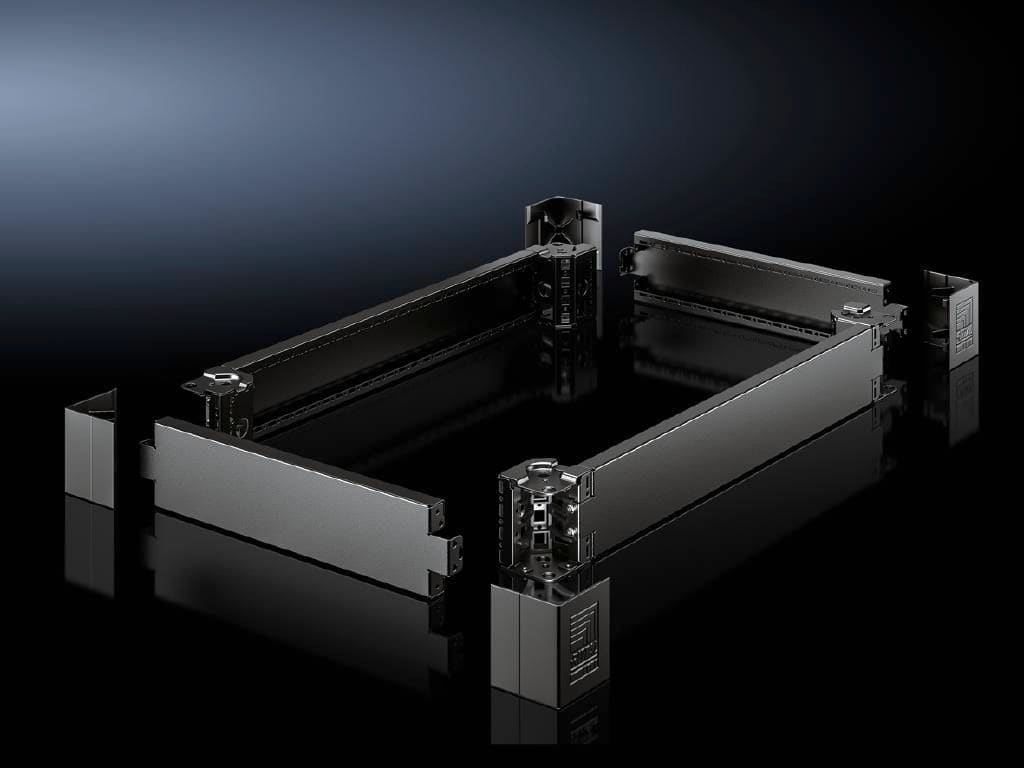 Rittal VX Cover base/plinth corner 100 VX 25