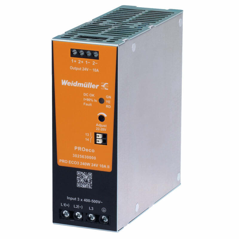 Weidmuller Pro Eco Power Supply 240 W 24 V 10 A