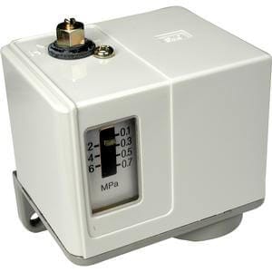 SMC - IS Series Digital Pressure Switch Port Size 1/4 Rc MPa Display NPN Output