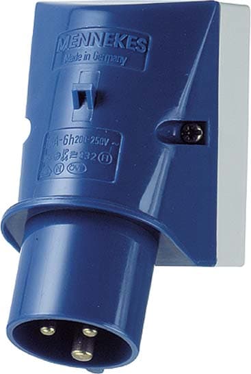 Mennekes Wall Inlet IP44 16A 3p 230V 6h