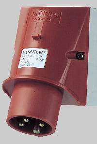 Mennekes Wall Inlet IP44 16A 4p 400V 6h