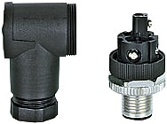 Pilz PSS67 M12 connector,angled,male,5pole,B
