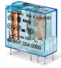 Finder MINIATURE PCB RELAY 110VAC