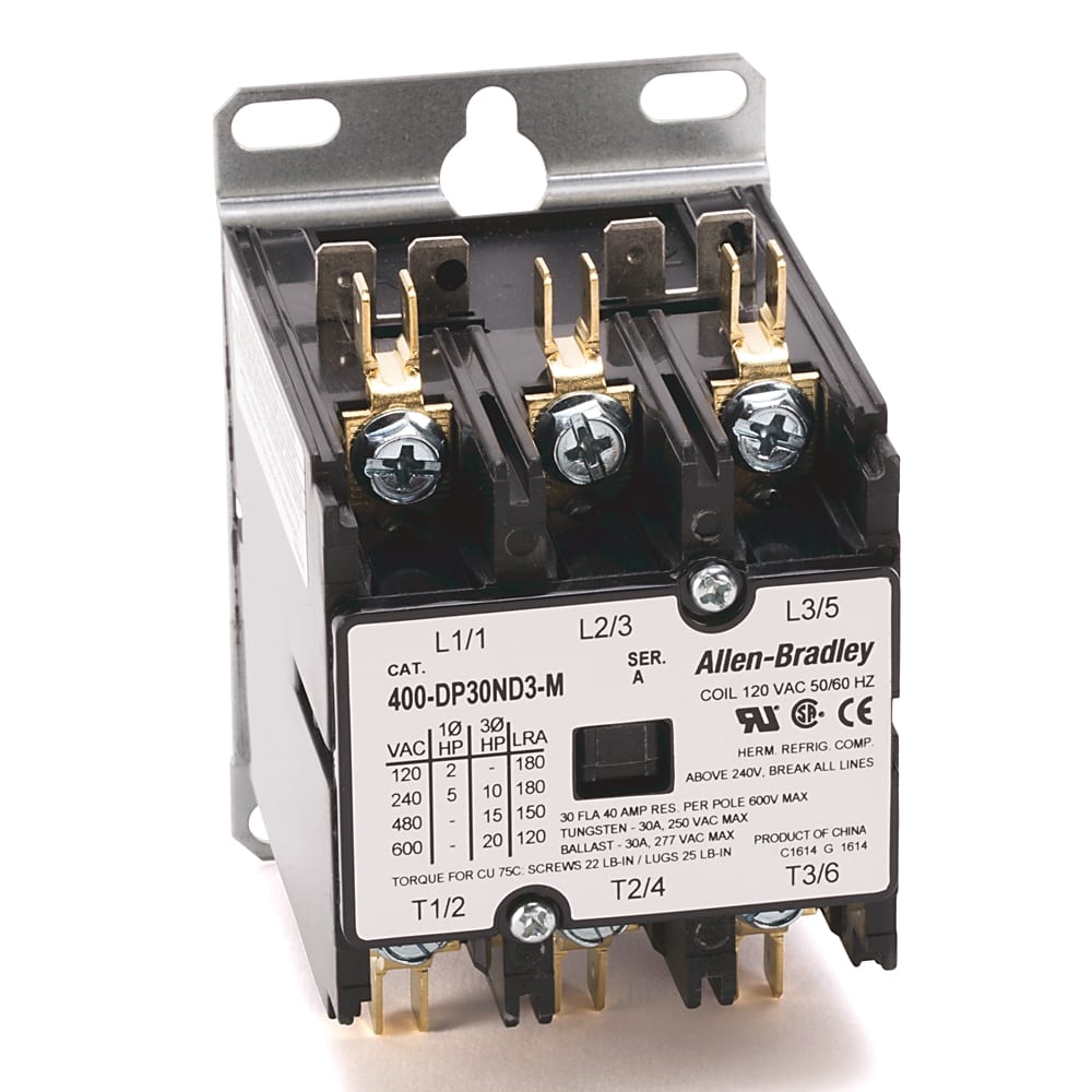 Allen-Bradley 50 AMP DEFINITE PURPOSE CONTACTOR