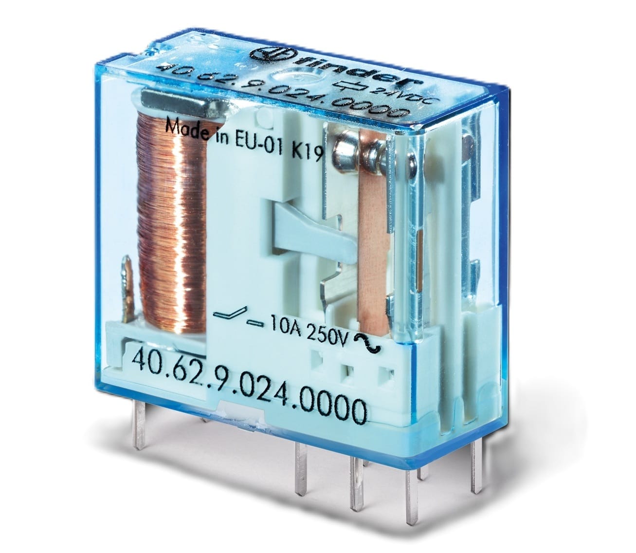 Finder PCB 40 Series Relay 10 A