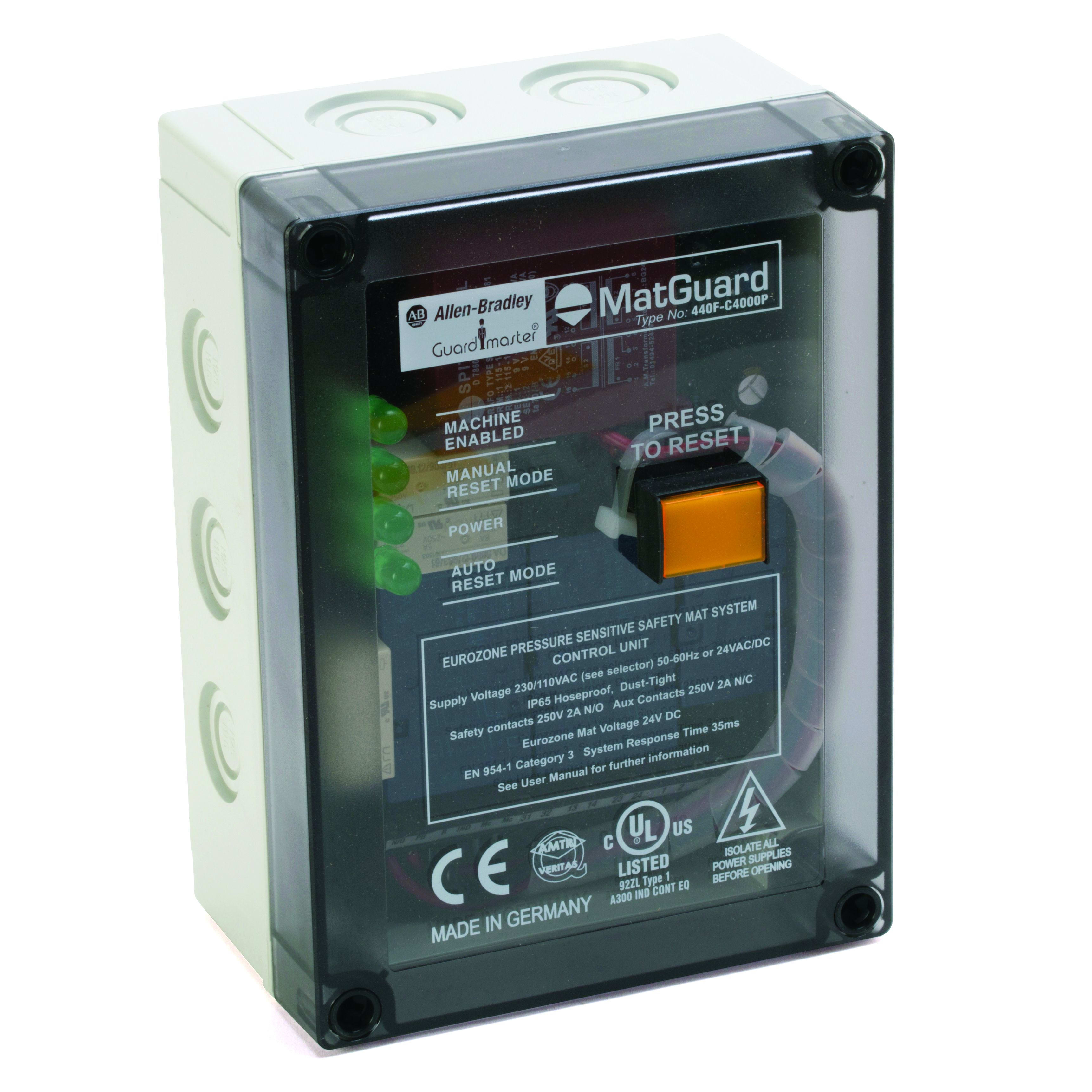 Guardmaster MAT,24V AC/DC 110/230V AC 130MM Housing