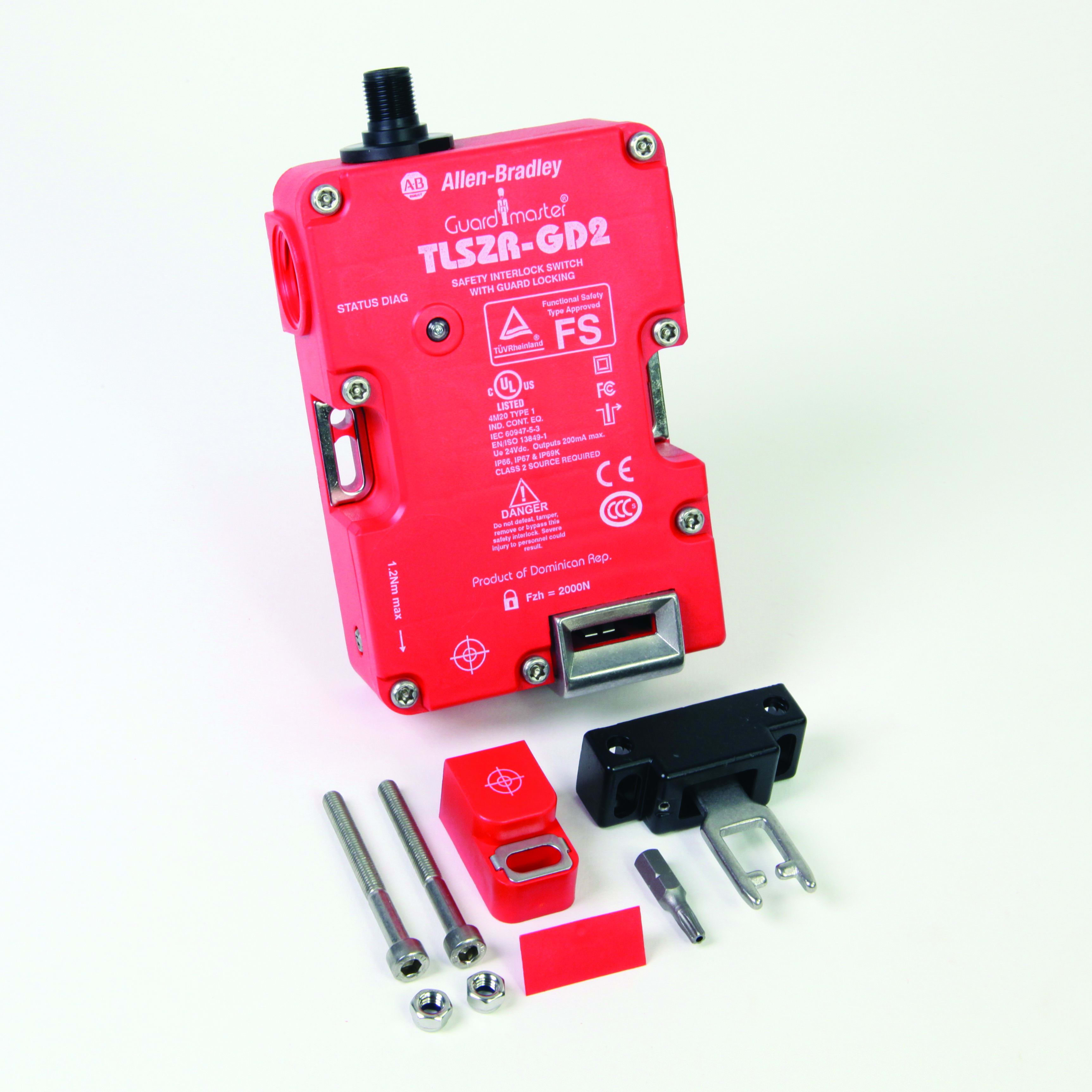 Guardmaster TLS-Z GD2,Power To Release,24VDC 8Pin QD