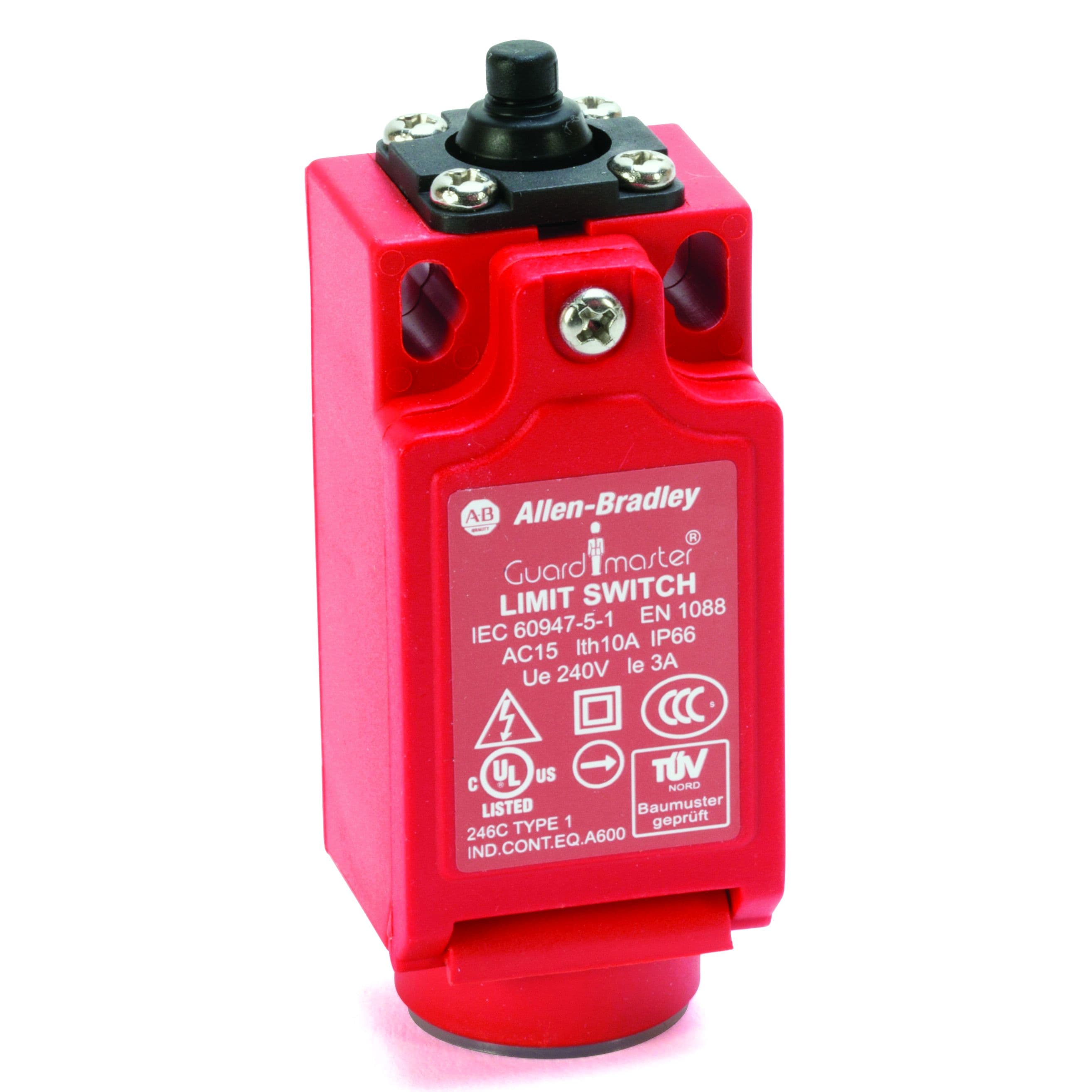 Guardmaster Plastic Safety L/Switch,SA,1NO 1NC,M20