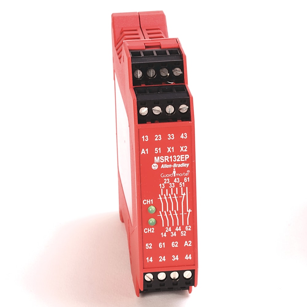 Guardmaster Safety Relay MSR132EP,24VAC/DC,Removable