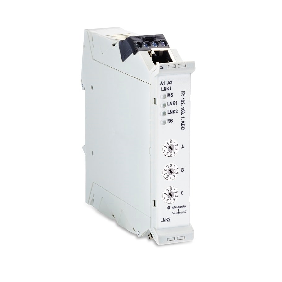 Guardmaster Interface,Ethernet,2-Port,Twisted 24VDC